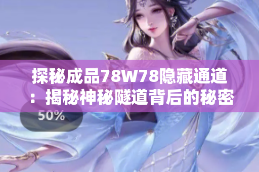 探秘成品78W78隐藏通道：揭秘神秘隧道背后的秘密