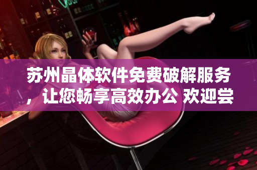 苏州晶体软件免费破解服务，让您畅享高效办公 欢迎尝试!