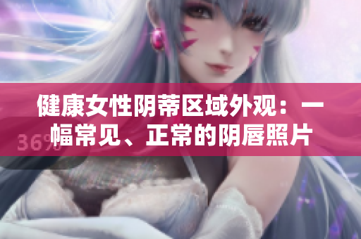健康女性阴蒂区域外观：一幅常见、正常的阴唇照片