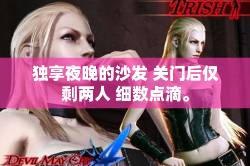 独享夜晚的沙发 关门后仅剩两人 细数点滴。