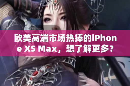 欧美高端市场热捧的iPhone XS Max，想了解更多？