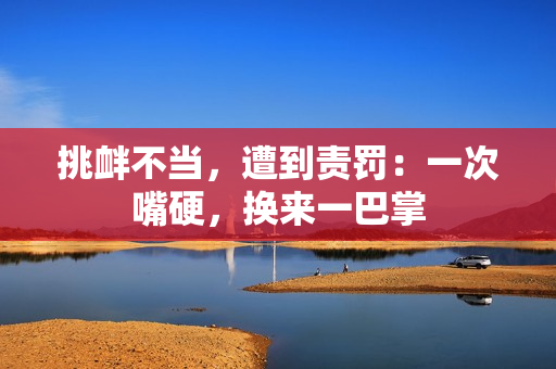 挑衅不当，遭到责罚：一次嘴硬，换来一巴掌