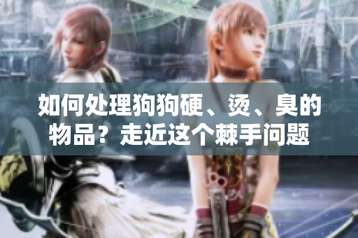 如何处理狗狗硬、烫、臭的物品？走近这个棘手问题