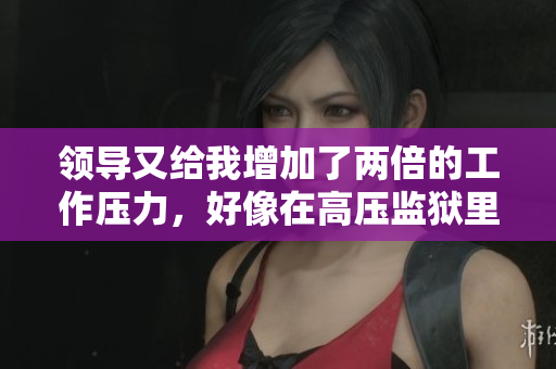 领导又给我增加了两倍的工作压力，好像在高压监狱里一样