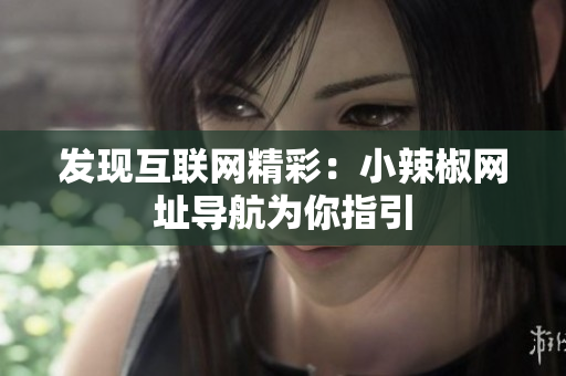 发现互联网精彩：小辣椒网址导航为你指引