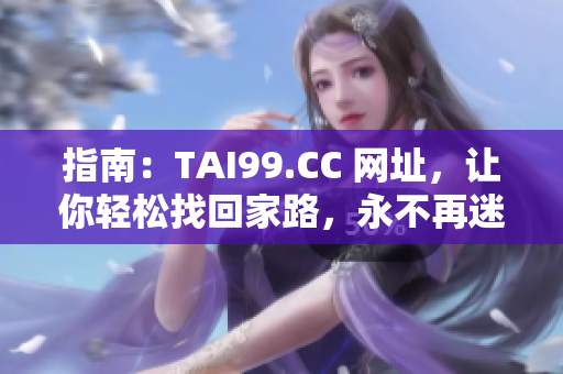 指南：TAI99.CC 网址，让你轻松找回家路，永不再迷失！