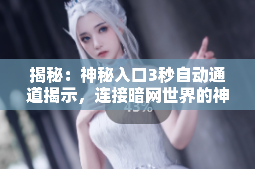 揭秘：神秘入口3秒自动通道揭示，连接暗网世界的神秘通道揭秘