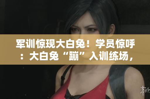 军训惊现大白兔！学员惊呼：大白兔“蹦”入训练场，引发一片欢乐