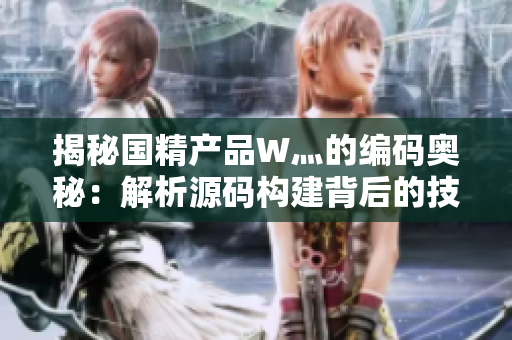 揭秘国精产品W灬的编码奥秘：解析源码构建背后的技术精髓与创新思维