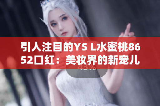 引人注目的YS L水蜜桃8652口红：美妆界的新宠儿
