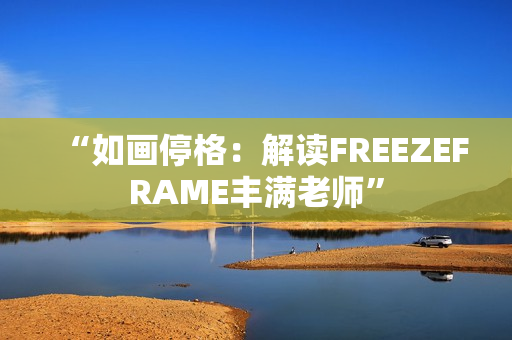 “如画停格：解读FREEZEFRAME丰满老师”