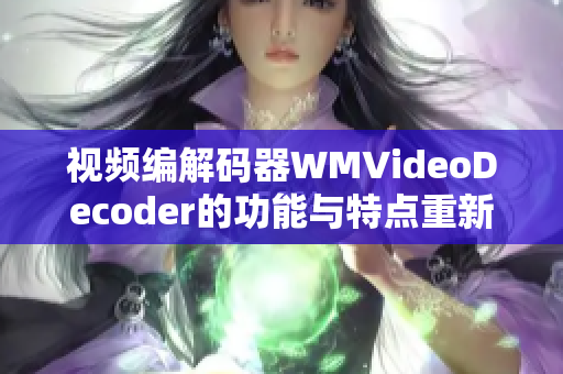 视频编解码器WMVideoDecoder的功能与特点重新探究