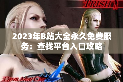 2023年B站大全永久免费服务：查找平台入口攻略