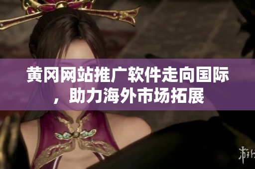 黄冈网站推广软件走向国际，助力海外市场拓展