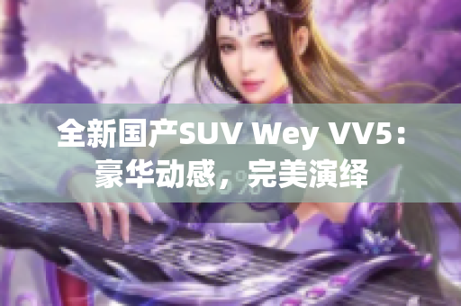 全新国产SUV Wey VV5：豪华动感，完美演绎