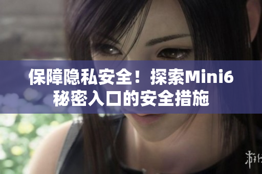 保障隐私安全！探索Mini6秘密入口的安全措施