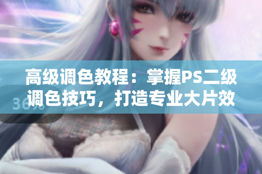 高级调色教程：掌握PS二级调色技巧，打造专业大片效果