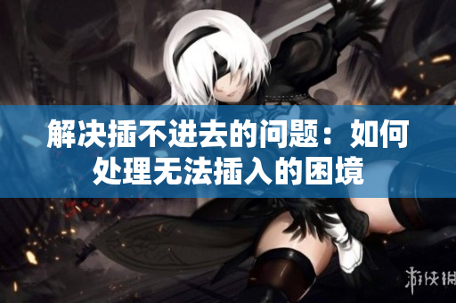 解决插不进去的问题：如何处理无法插入的困境