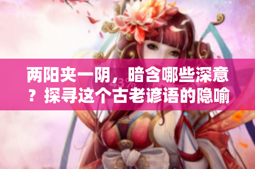 两阳夹一阴，暗含哪些深意？探寻这个古老谚语的隐喻