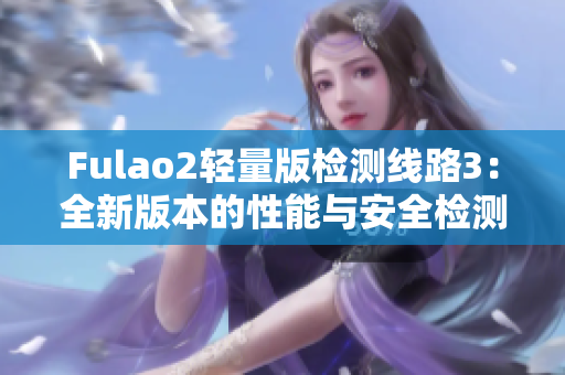Fulao2轻量版检测线路3：全新版本的性能与安全检测技术