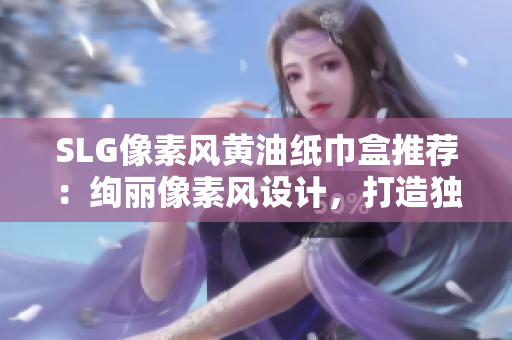 SLG像素风黄油纸巾盒推荐：绚丽像素风设计，打造独特桌面风景