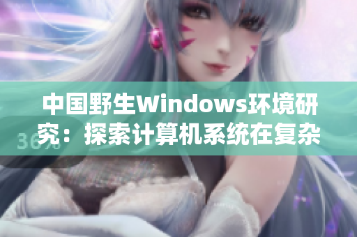 中国野生Windows环境研究：探索计算机系统在复杂自然环境中的生存与发展路径