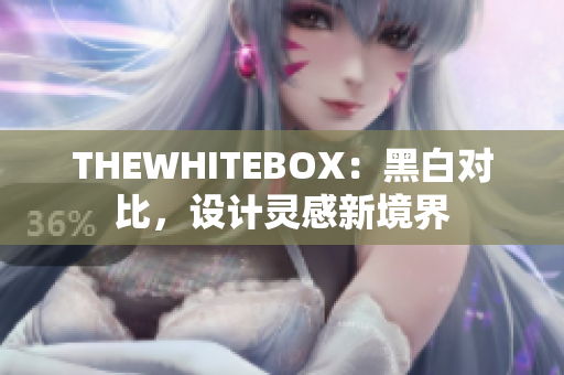 THEWHITEBOX：黑白对比，设计灵感新境界