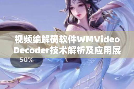 视频编解码软件WMVideoDecoder技术解析及应用展望