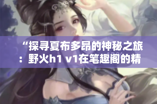 “探寻夏布多昂的神秘之旅：野火h1 v1在笔趣阁的精彩探险”