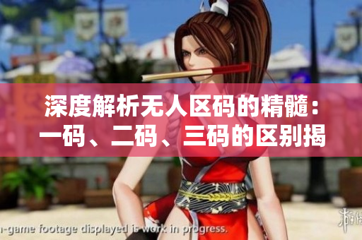 深度解析无人区码的精髓：一码、二码、三码的区别揭秘