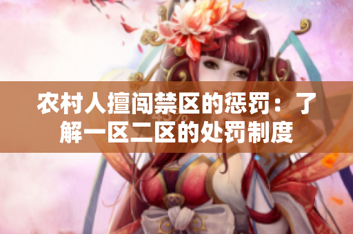 农村人擅闯禁区的惩罚：了解一区二区的处罚制度