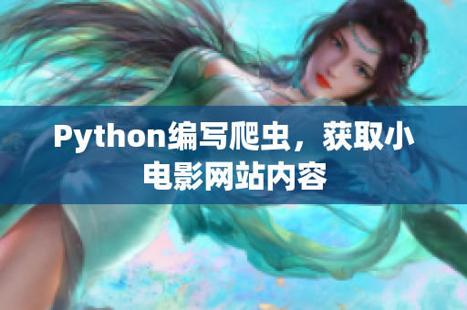 Python编写爬虫，获取小电影网站内容