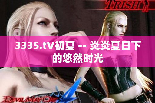 3335.t∨初夏 -- 炎炎夏日下的悠然时光