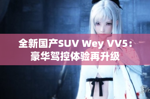 全新国产SUV Wey VV5：豪华驾控体验再升级