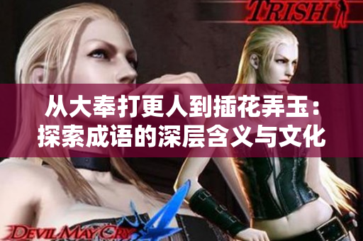 从大奉打更人到插花弄玉：探索成语的深层含义与文化传承