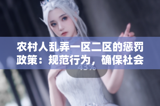 农村人乱弄一区二区的惩罚政策：规范行为，确保社会秩序