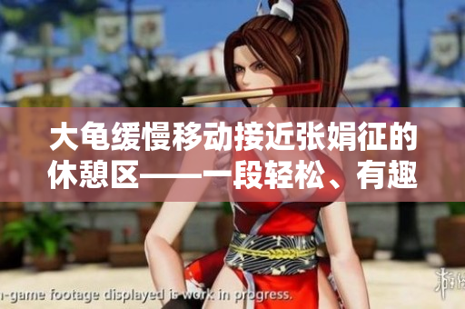 大龟缓慢移动接近张娟征的休憩区——一段轻松、有趣的故事