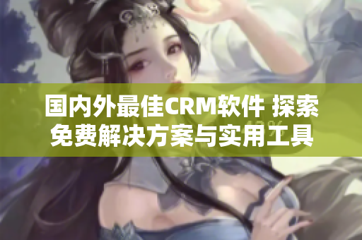 国内外最佳CRM软件 探索免费解决方案与实用工具