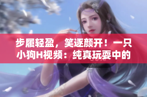 步履轻盈，笑逐颜开！一只小狗H视频：纯真玩耍中的欢乐时光