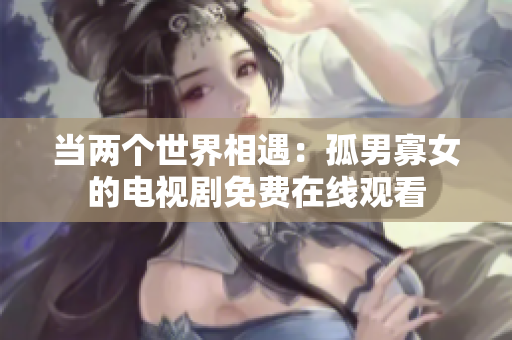 当两个世界相遇：孤男寡女的电视剧免费在线观看