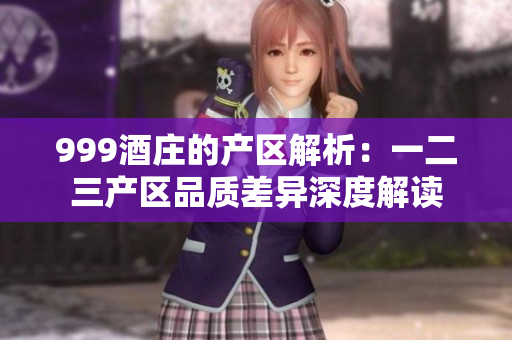 999酒庄的产区解析：一二三产区品质差异深度解读