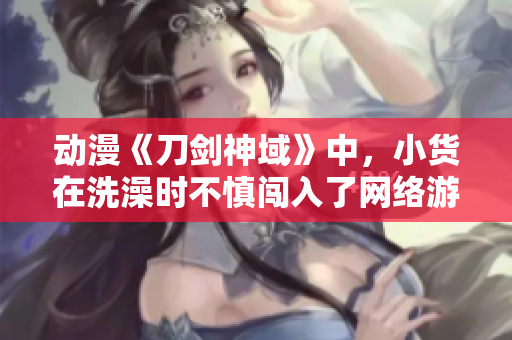 动漫《刀剑神域》中，小货在洗澡时不慎闯入了网络游戏的冒险，令人捧腹大笑。