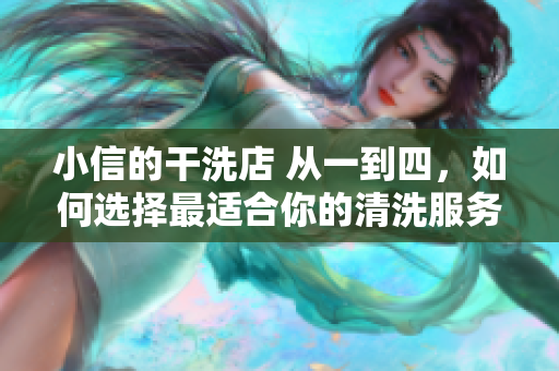 小信的干洗店 从一到四，如何选择最适合你的清洗服务