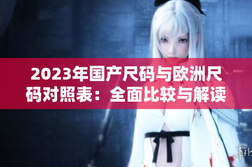 2023年国产尺码与欧洲尺码对照表：全面比较与解读