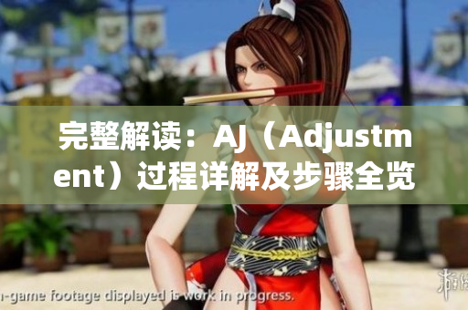 完整解读：AJ（Adjustment）过程详解及步骤全览