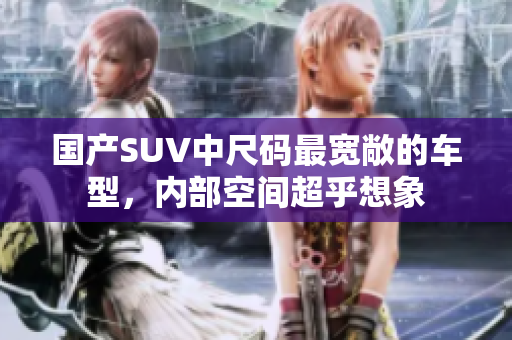 国产SUV中尺码最宽敞的车型，内部空间超乎想象