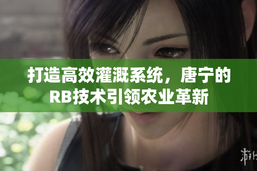 打造高效灌溉系统，唐宁的RB技术引领农业革新