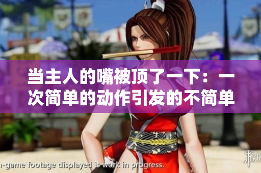 当主人的嘴被顶了一下：一次简单的动作引发的不简单后果
