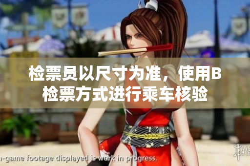 检票员以尺寸为准，使用B检票方式进行乘车核验