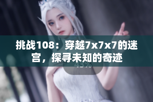 挑战108：穿越7x7x7的迷宫，探寻未知的奇迹